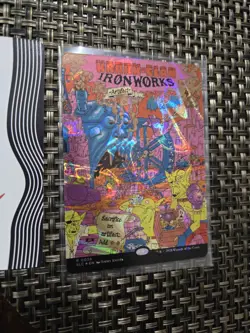 Krark-Clan Ironworks Halo Foil, An Encyclopedia of Magic Secret Lair, NM - Image 2