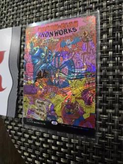 Krark-Clan Ironworks Halo Foil, An Encyclopedia of Magic Secret Lair, NM - Image 3