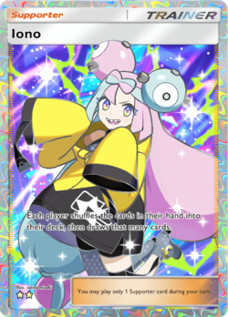 【READY 】Iono⭐⭐ English Card [Supporter TRAINER] - Pokemon TCG Pocket - Trade - Image 1