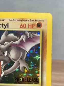 Pokemon TCG Aerodactyl Fossil 1st Edition Holo Unlimited Rare Prerelease MP - Image 4
