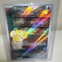 Pokemon TCG Cards Fidough 213/198 Scarlet & Violet Illustration Rare NM - Image 3