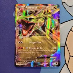 Pokemon Rayquaza EX XY73 Black Star Promo Holo Card Near Mint Condition - Image 1