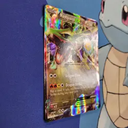 Pokemon Rayquaza EX XY73 Black Star Promo Holo Card Near Mint Condition - Image 2