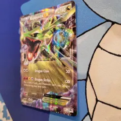 Pokemon Rayquaza EX XY73 Black Star Promo Holo Card Near Mint Condition - Image 3