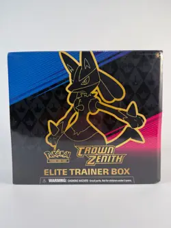 Pokemon TCG: Crown Zenith Elite Trainer Box ETB - Factory Sealed - 10 Packs - - Image 1