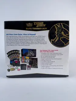 Pokemon TCG: Crown Zenith Elite Trainer Box ETB - Factory Sealed - 10 Packs - - Image 2