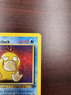 Pokemon 1st Edition Misty's Psyduck 90/132 Gym Challenge LP - Image 4