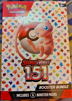 Pokemon TCG Scarlet & Violet 151 Booster Bundle Sealed New (6 packs) - Image 1