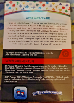 Pokemon TCG Scarlet & Violet 151 Booster Bundle Sealed New (6 packs) - Image 2