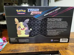 Pokemon TCG Crown Zenith Morpeko V-Union Playmat Premium Collection SEALED PROMO - Image 3