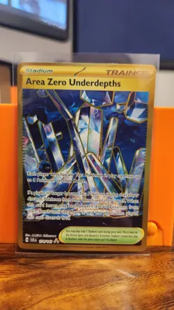 Area Zero's Underdepths 174/142 NM Gold Secret Rare - Stellar Crown -Pokemon TCG - Image 1