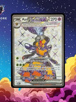 Carte Pokemon Apireine EX 212/197 Flammes Obsidiennes FR Neuve - Image 1