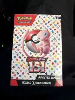 Pokemon Scarlet Violet 151 Booster Bundle 6-Pack, Factory-Sealed - Image 1