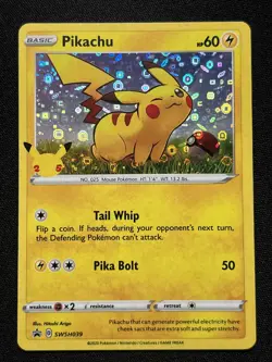 Pokemon TCG Pikachu Pokemon Promos SWSH039 Holo Promo #2 - Image 1
