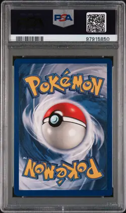 1999 POKEMON BASE SET 1ST EDITION #102 WATER ENERGY PSA 9 - Image 2