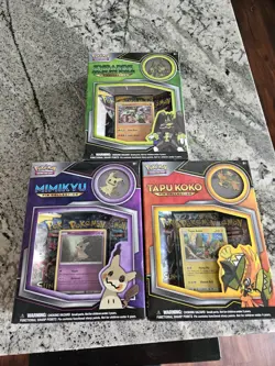 Pokemon Sun & Moon Pin Collection Box Lot - Mimikyu, Topo Koko, Zygarde - Image 1