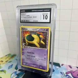 CGC 10 Pokemon EX Dragon Frontiers 36/101 Quilava 2006 Uncommon - Image 3