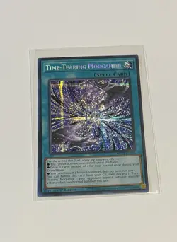Yu-Gi-Oh! Time-Tearing Morganite #MP24-EN088 Secret Rare 1st Edition (NM) - Image 1