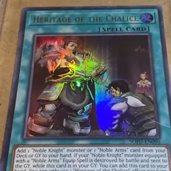 Heritage of the Chalice Yu Gi Oh SOFU-EN090 Soul Fusion 1st Edition - Image 3
