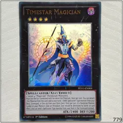 Timestar Magician - PEVO-EN009 - Ultra Rare 1st Edition Yugioh - Image 1