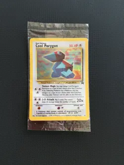 Pokemon Black Star Promo Card #15 Cool Porygon Holo Vintage Sealed WOTC - Image 1
