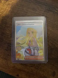 Lillie’s Determination Pokemon Card SIR 184/132 Mega Evolutions English - Image 1