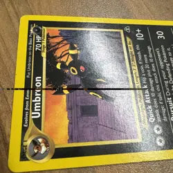 Pokemon trading card Umbreon Neo Discovery 32/75 ungraded - Image 5
