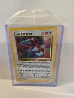 Pokemon Trading Card Cool Porygon Promo Holo Sealed 15 - Image 1