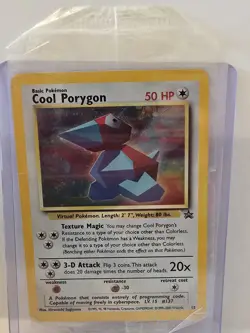 Pokemon Trading Card Cool Porygon Promo Holo Sealed 15 - Image 2