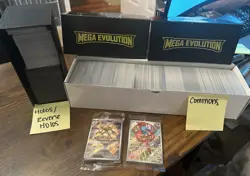 Pokemon Mega Evolution Bulk Lot! 1500+ Cards! Full Arts, EX, C/UC, H/RH! NM! - Image 1