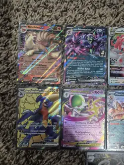 Pokemon 9 Card Lot - V, Vstar, Full Art, IR, Charizard, Ex Nm/M! - Image 2