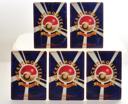 Mew Fossil Holo 151 Holo Rare EX-LP Condition Japanes Pokemon Card Set of 5 - Image 3