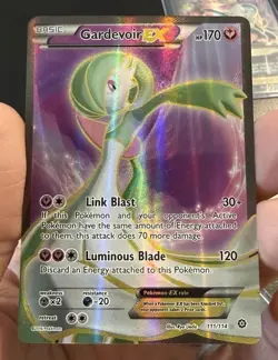 Gardevoir Card Lot #79 LP+, 111 LP, 112 NM Pokemon XY Steam Siege M Gardevoir EX - Image 4