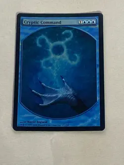 MTG FOIL Cryptic Command Player Rewards Magic the Gathering - Image 1