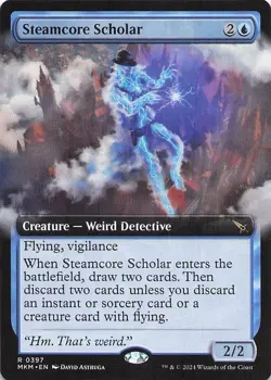 Steamcore Scholar (Extended Art) Murders at Karlov Manor Regular - Image 1