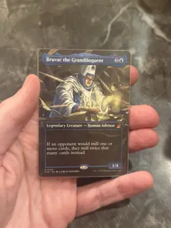 Bruvac the Grandiloquent (Anime Borderless) Ravnica Remastered Regular - Image 1