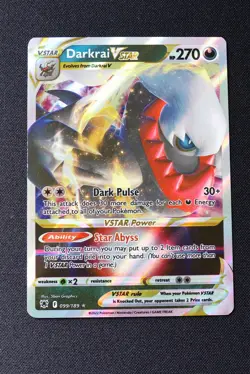 Darkrai VSTAR 099/189 Ultra Rare Holo Near Mint Condition Astral Radiance - Image 1