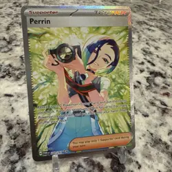 Pokemon TCG Twilight Masquerade 220/167 Perrin Special Illustration Rare 🔥 - Image 2