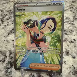 Pokemon TCG Twilight Masquerade 220/167 Perrin Special Illustration Rare 🔥 - Image 3