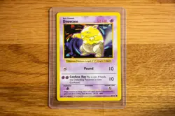 Drowzee Common 049/102 Base Set Shadowless - English Vintage Pokemon - Image 1