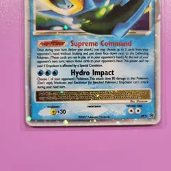 Pokemon TCG Empoleon LV.X DP Black Star Promotional DP11 Holo Promo - Image 3