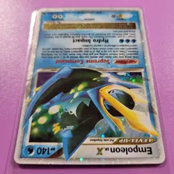 Pokemon TCG Empoleon LV.X DP Black Star Promotional DP11 Holo Promo - Image 5