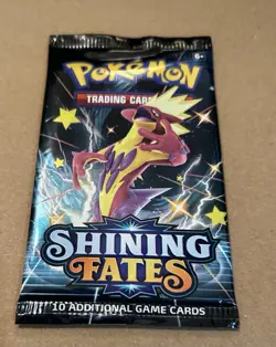 Pokemon SHINING FATES BOOSTER PACK Factory Sealed TCG - Image 2