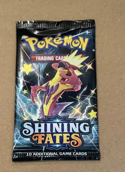 Pokemon SHINING FATES BOOSTER PACK Factory Sealed TCG - Image 3