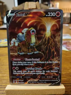 Entei V GG36/GG70 Pokemon TCG Crown Zenith Galarian Galaxy - Image 1