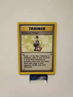 1999 Pokemon Base Set Pokemon Trader #77/102 Rare - NM - Image 1