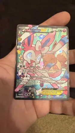 Pokemon TCG Sylveon EX (Full Art) RC32-32 Generations: Radiant Collection Holo - Image 1