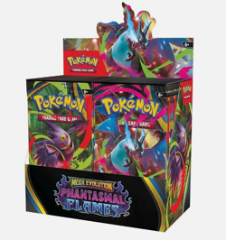 PREORDER Pokemon Mega Evolution Phantasmal Flames Booster Display Box (36 Packs) - Image 1