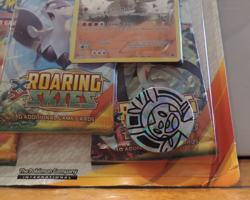 2015 POKEMON XY ROARING SKIES 3 PACK BLISTER REGIROCK FACTORY SEALED RARE LOOK - Image 5