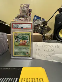 2016 POKEMON XY EVOLUTIONS #109 EXEGGUTOR PSA 9 - Image 1